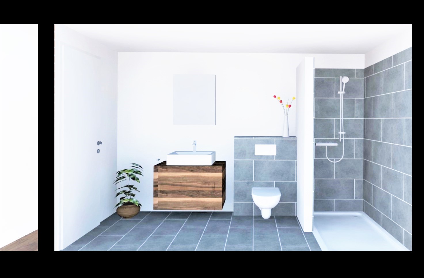 salzmann-bau haus-beromuenster 15 Nasszelle OG